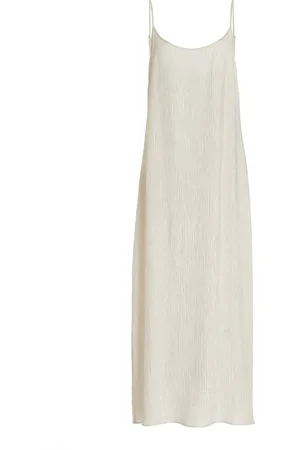 Jenni Kayne Exclusive Fete Plisse Midi Slip Dress, , XS