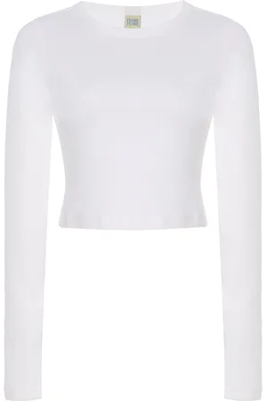 Flore Flore Max Organic Cotton Crop T-Shirt, , XS