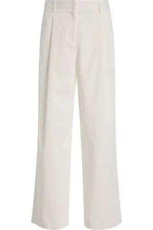 MATTEAU High-Rise Stretch-Cotton Pants, , 1