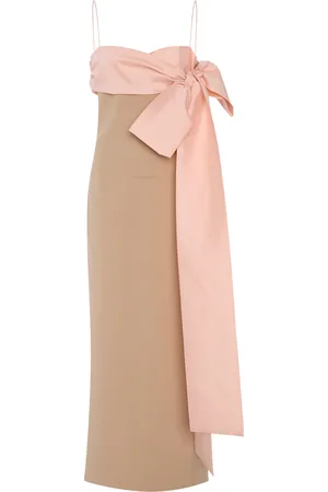 Bernadette Bart Sash-Detailed Crepe Maxi Dress, , FR 34