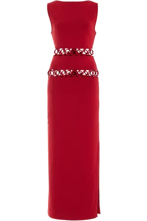 Cult Gaia River Cutout Knit Maxi Dress, , L