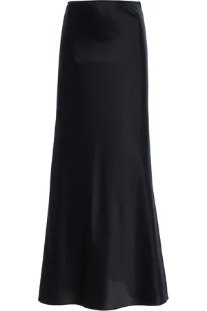 Staud Odin Silk Maxi Slip Skirt, , US 0