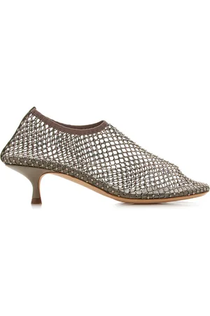 CHRISTOPHER ESBER Minette Crystal-Embellished Mesh Pumps, , IT 36