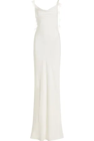 Cult Gaia Nymeria Stretch-Silk Gown, , L