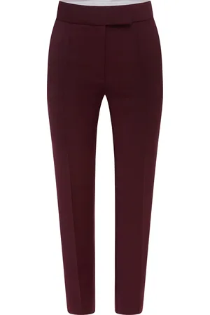ALEX PERRY Cropped Wool Straight-Leg Pants, , UK 4