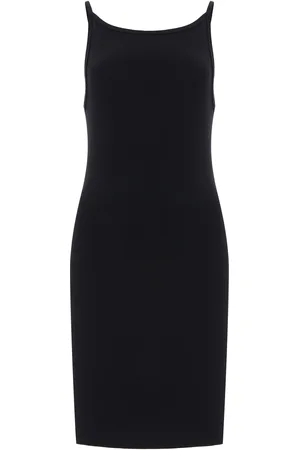 ÉTERNE Iris Ribbed Jersey Mini Dress, , XS
