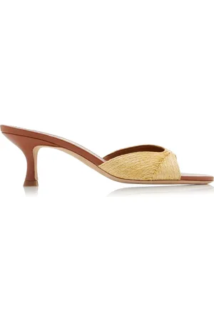 Staud Brigitte Raffia Mules, , IT 36