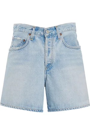 AGOLDE V-Waist Denim Shorts, , 23