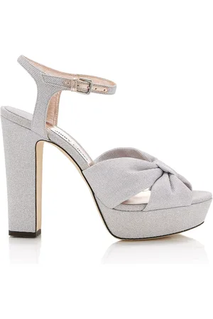 Jimmy Choo Heloise Glittered Platform Sandals, , IT 37