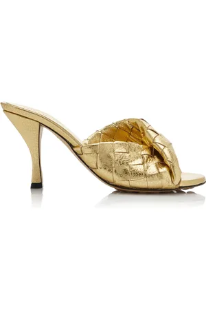 Bottega Veneta Blink Intrecciato Leather Mules, , IT 36