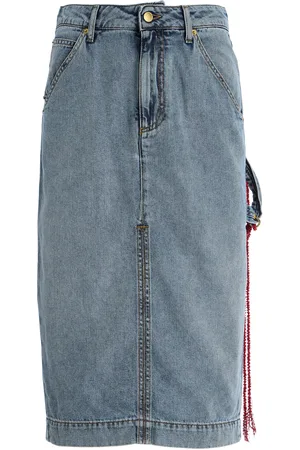 DARKPARK Denim Skirt, , 25