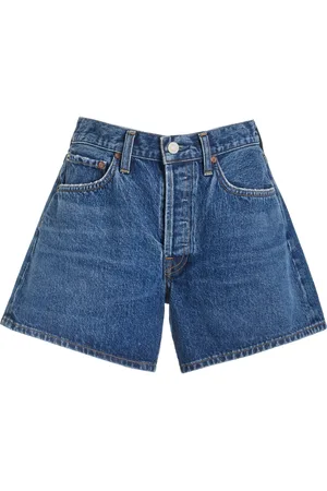 AGOLDE Parker Long Denim Shorts, , 23