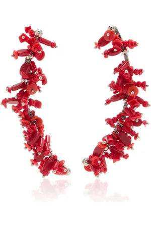 DRIES VAN NOTEN Beaded Glass Drop Earrings, , OS, , Gifts For Her