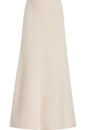 By Malene Birger Christina Knit Wool-Blend Maxi Skirt, , XS