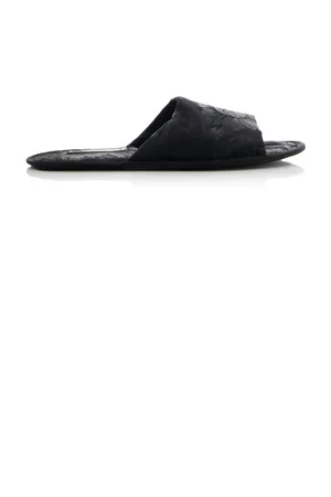 The Row Frances Silk Jacquard Slippers, , IT 37