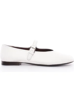 The Row Boheme Leather Mary Jane Flats, , IT 36