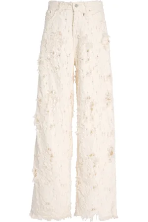 haikure Bethany Destroyed Rigid Drop-Rise Wide-Leg Jeans, , 24