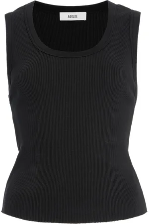 AGOLDE Poppy Shrunken Jersey Tank Top, , XS