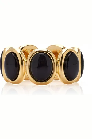 LIÉ STUDIO Exclusive Leonora Vermeil Onyx Ring, , EU 50, , Gifts For Her