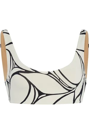 Cala De La Cruz Sara Bikini Top, /white, XS