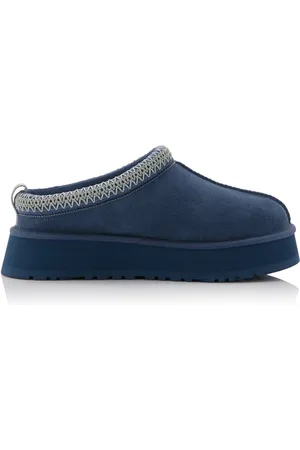 UGG Tazz Sheepskin Platform Slippers , , US 6
