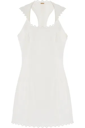 Cult Gaia Carey Embroidered Cotton Mini Dress, , US 8