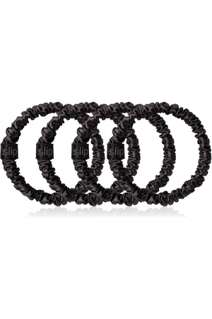 Slip Set-of-Four Silk Back to Basics Skinny Scrunchies