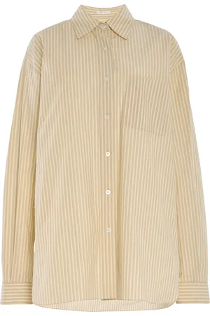 The Row Nesson Striped Cotton-Poplin Shirt, , US 6