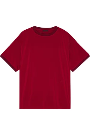 Birrot Bonded Crepe T-Shirt, , OS