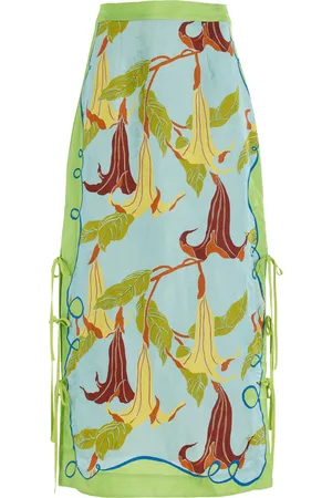ALÉMAIS Rafaela Tie-Detailed Skirt, , AU 4