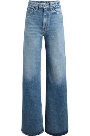Khaite Dane High-Rise Flared Jeans, , 25