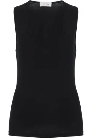 MATTEAU Organic Cotton Sleeveless Top, , 1