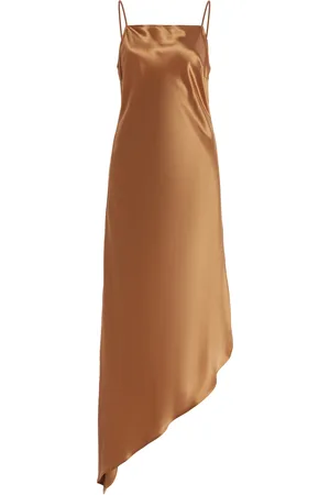 By Malene Birger Leviana Satin Midi Slip Dress, , EU 32