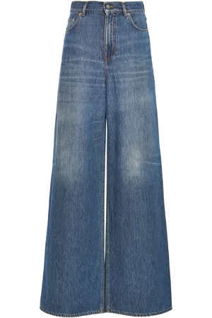 Chloé Rigid High-Rise Wide-Leg Jeans, , 26