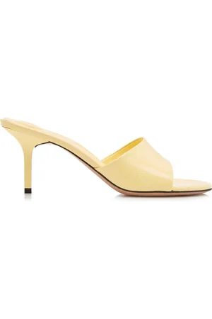 Jacquemus Cubisto Leather Mules, , IT 37