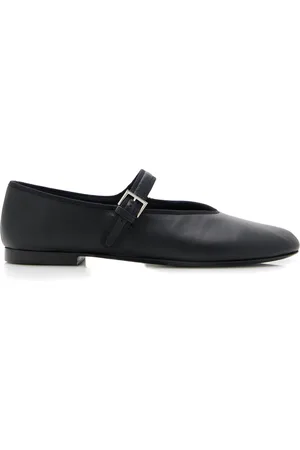 The Row Boheme Leather Mary Jane Flats, , IT 35