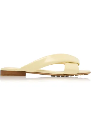 Bottega Veneta Cushion Lux Leather Sandals, , IT 36
