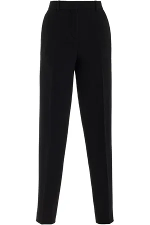 VERSACE Stretch-Wool Straight-Leg Trousers, , IT 38