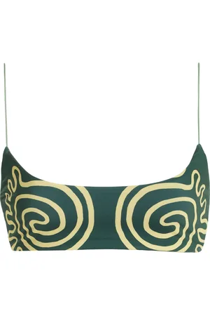Cala De La Cruz Isla Scooped Bikini Top, , XS