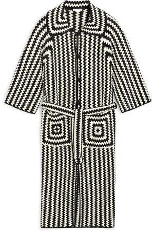By Malene Birger Dina Crocheted Organic Cotton Cardigan, /white, XS