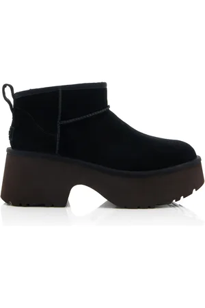 UGG New Heights Sheepskin Platform Classic Ultra Mini Boots, , US 7