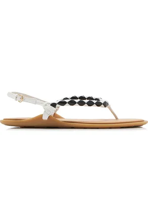 Miu Miu Leather Sandals, , IT 36