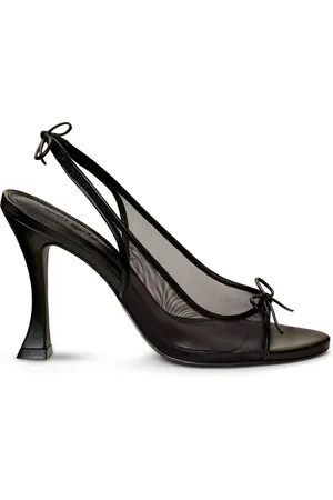 Cult Gaia Cici Mesh Slingback Pumps, , IT 36