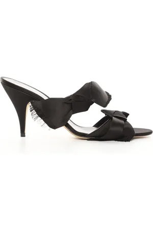 The Row Vika Knotted Satin Sandals, , IT 36