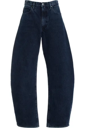 Frame The Bubble High-Rise Barrel Jeans, , 29