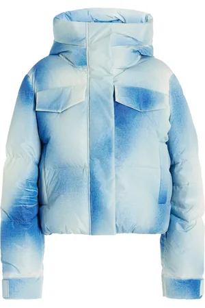 Goldbergh Ciel Bleu Denim-Print Down Ski Jacket, , EU 34