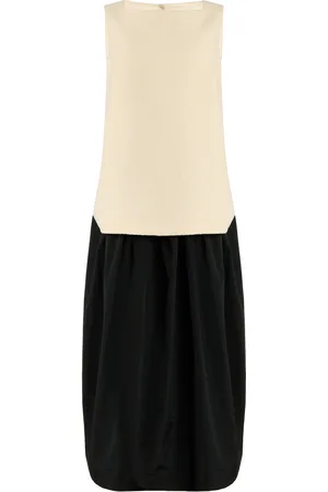 Dagmar Open-Back Two-Tone Maxi Dress, , EU 36