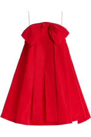 Bernadette Estee Bow-Detailed Taffeta Mini Dress, , FR 34