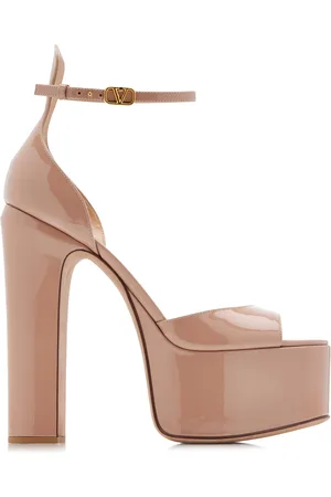 VALENTINO GARAVANI Tan-Go Leather Sandals, , IT 39.5