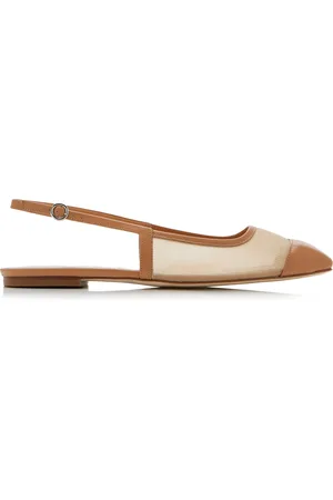 Aeyde Geraldine Mesh Slingback Flats, , IT 36